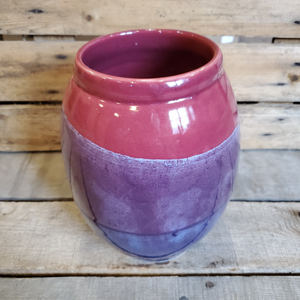 Lime Knot Ceramic Vase