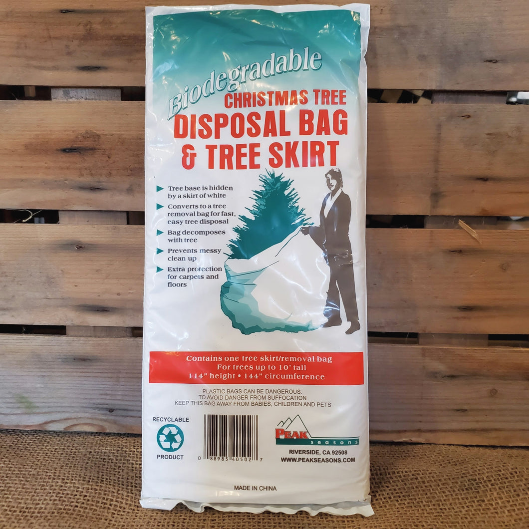 Biodegradable Christmas Tree Bag & Skirt